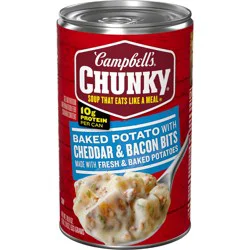 Campbell's Baked Potato with Cheddar and Bacon Bits Soup, 18.8 oz