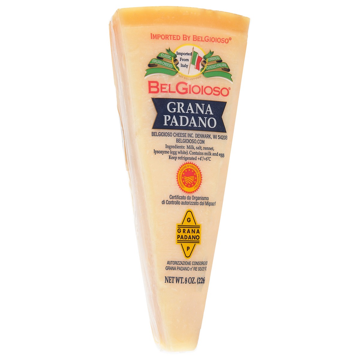 slide 9 of 13, BelGioioso Grana Padano Cheese 8 oz, 8 oz