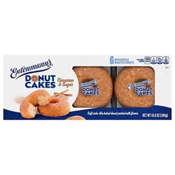 Entenmanns Cinnamon Sugar Baked Donuts- 17 oz