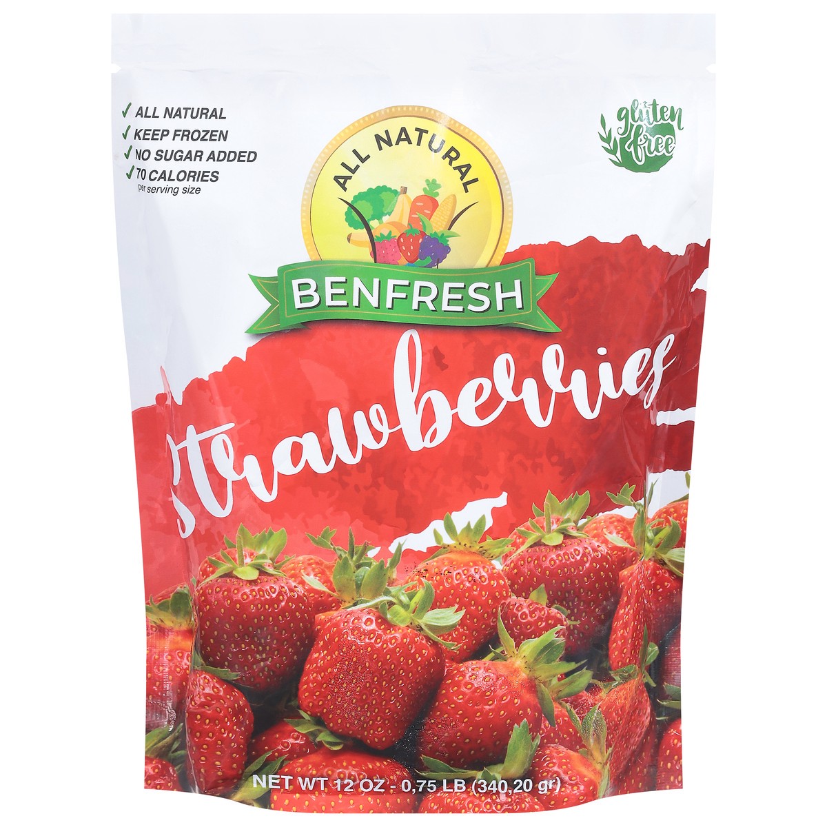 slide 1 of 9, Benfresh Strawberries 12 oz, 12 oz