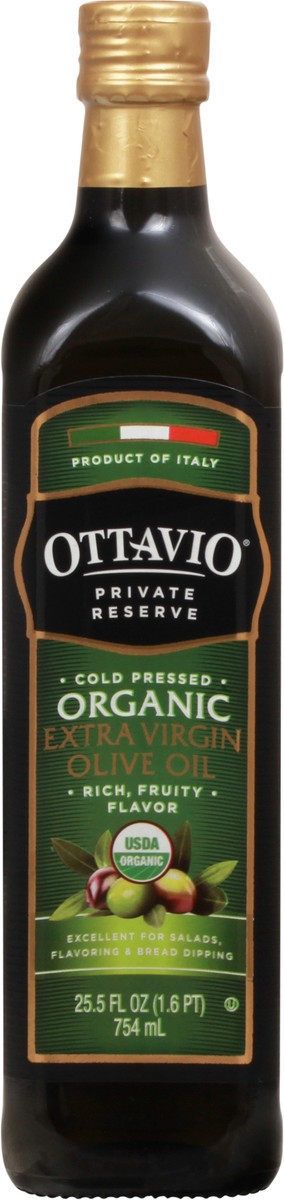 slide 3 of 14, Ottavio Organic Extra Virgin Rich Fruity Flavor Olive Oil 25.5 fl oz, 25.5 fl oz