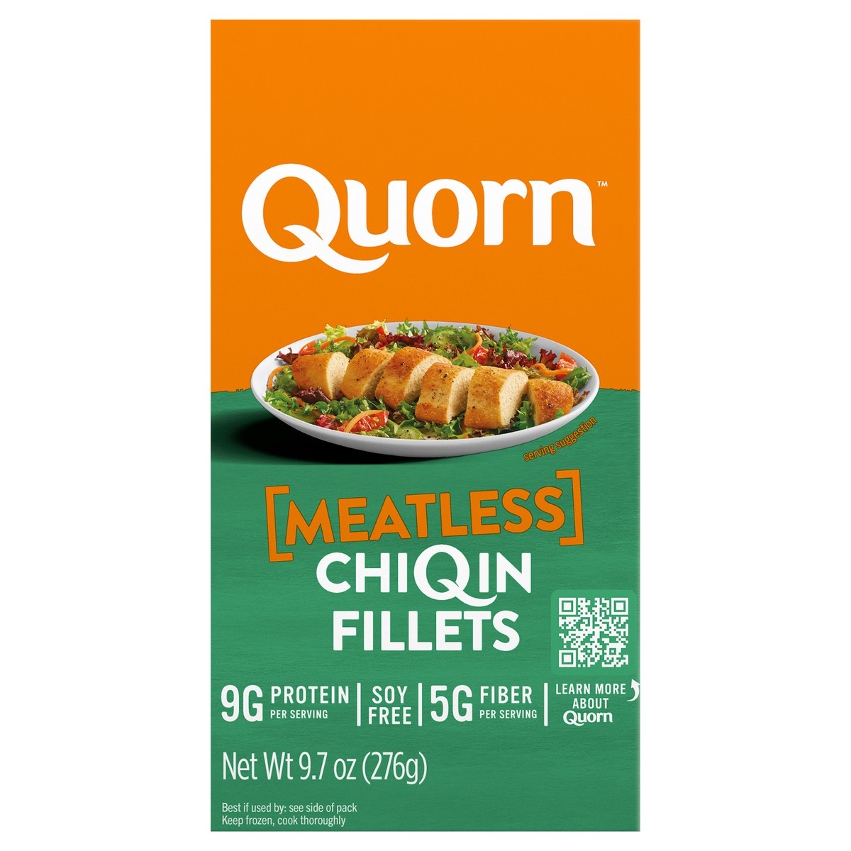 slide 1 of 16, Quorn ChiQin Meatless Fillets, 9.7 oz