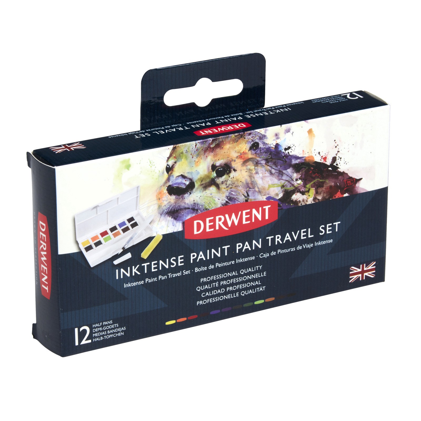 slide 6 of 15, Derwent Inktense Paint Pan Travel Set, 1 ct
