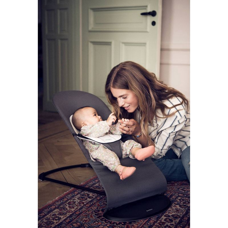 slide 2 of 3, BABYBJÖRN BABYBJRN Bouncer Balance Soft - Dark Grey/Light Grey, 1 ct