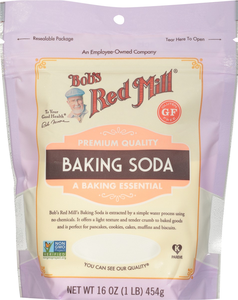 slide 12 of 13, Bob's Red Mill Gluten Free Baking Soda 16 oz, 16 oz