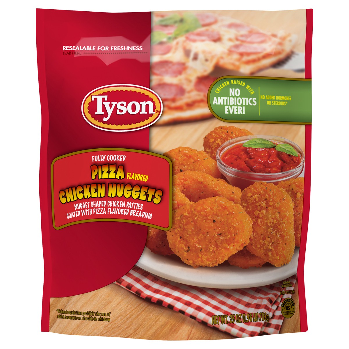 slide 1 of 7, Tyson Chicken, 25 oz