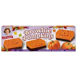 Snack Cakes, Little Debbie Family Pack Brownie Pumpkins