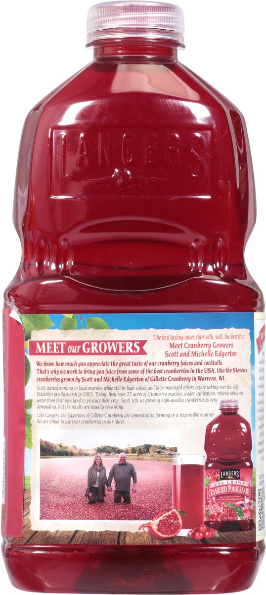 slide 5 of 9, Langers Cranberry Pomegranate Juice Cocktail 64 fl oz, 64 fl oz