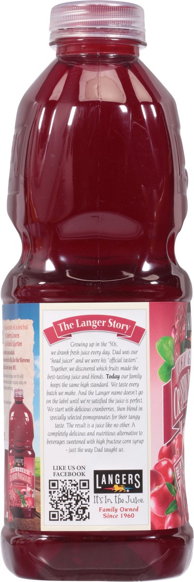 slide 7 of 9, Langers Cranberry Pomegranate Juice Cocktail 64 fl oz, 64 fl oz