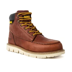 Dewalt Men's Flex Moc Plain Toe Boot, Walnut, Size 13