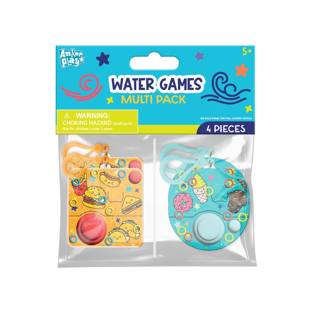 slide 1 of 1, Anker Play Water Games Multi Pack, 4 ct
