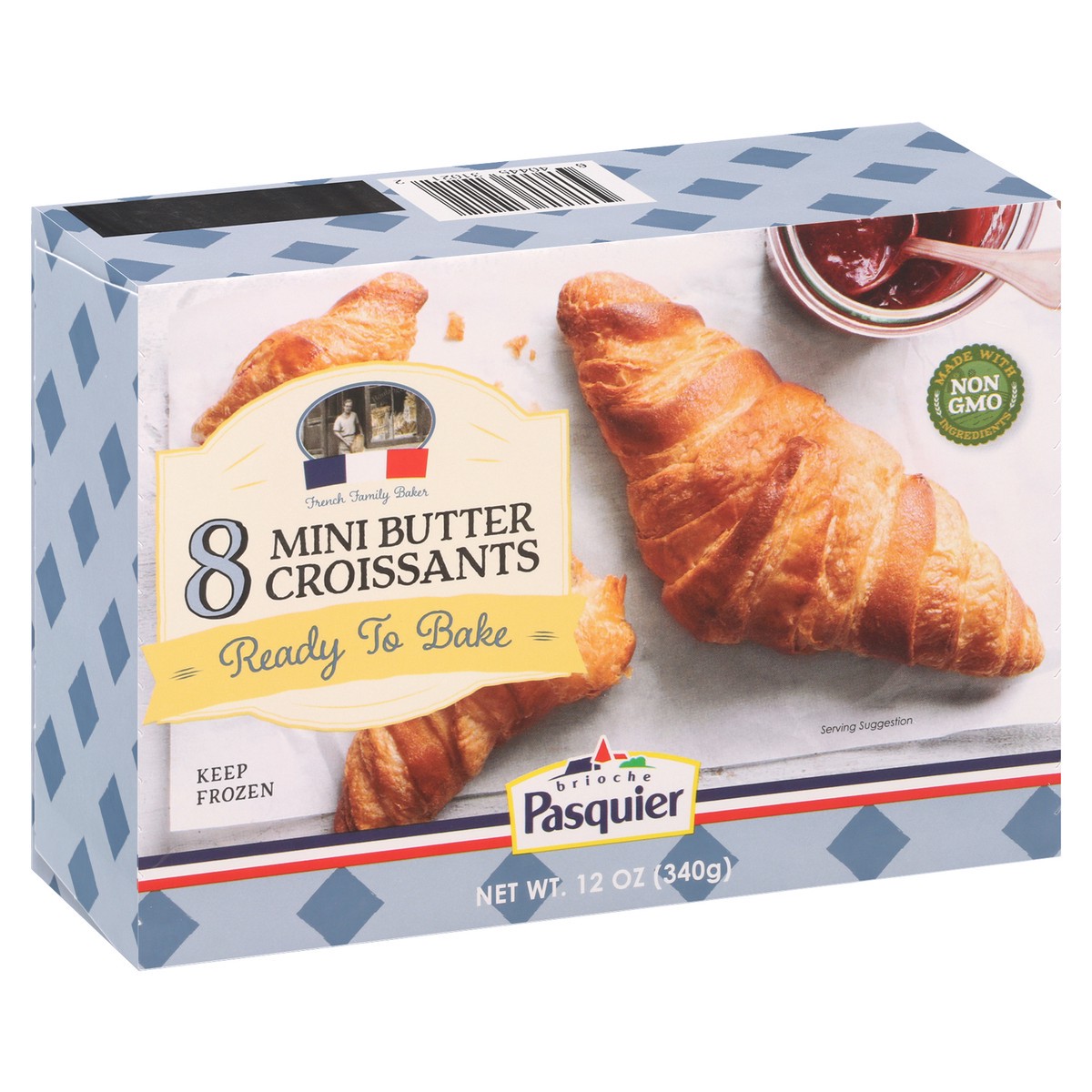 slide 13 of 14, Brioche Pasquier Mini Butter Croissants 8 ea, 12 oz