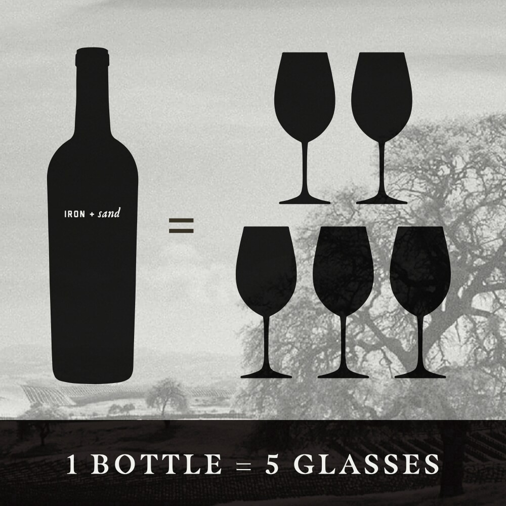 slide 4 of 8, Iron + Sand Paso Robles Cabernet Sauvignon 750 ml, 750 ml