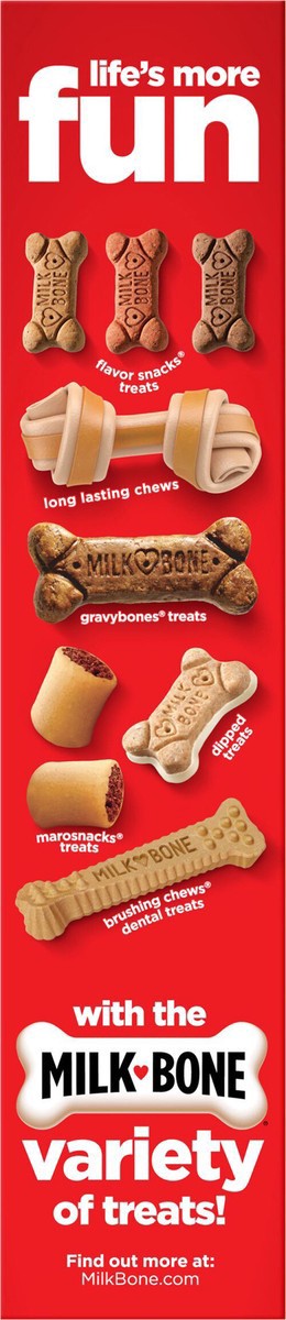 slide 12 of 13, Milk-Bone MaroSnacks Peanut Butter Flavor Dog Treats With Bone Marrow, 15 oz., 15 oz