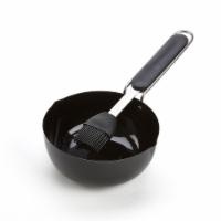 slide 1 of 1, ProFresh Basting Saucepan With Silicone Brush - Black, 1 ct