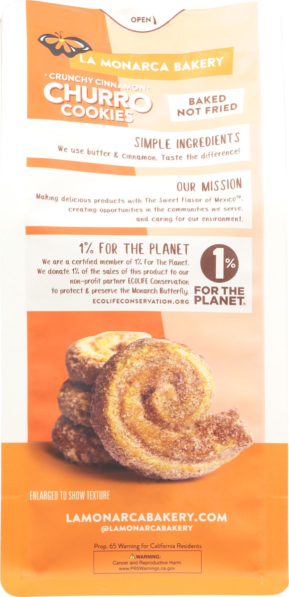 slide 5 of 15, La Monarca Bakery Crunchy Cinnamon Churro Cookies 3 oz, 3 oz