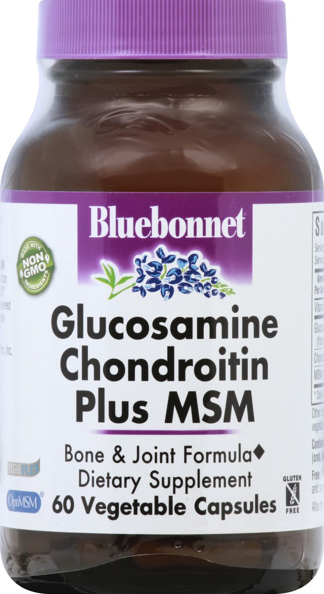 slide 3 of 10, Bluebonnet Nutrition Gluc/Chond/Msm, 60 ct