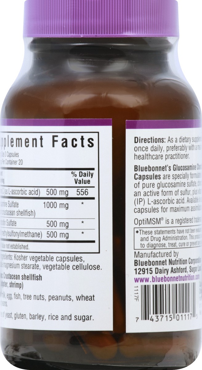 slide 8 of 10, Bluebonnet Nutrition Gluc/Chond/Msm, 60 ct