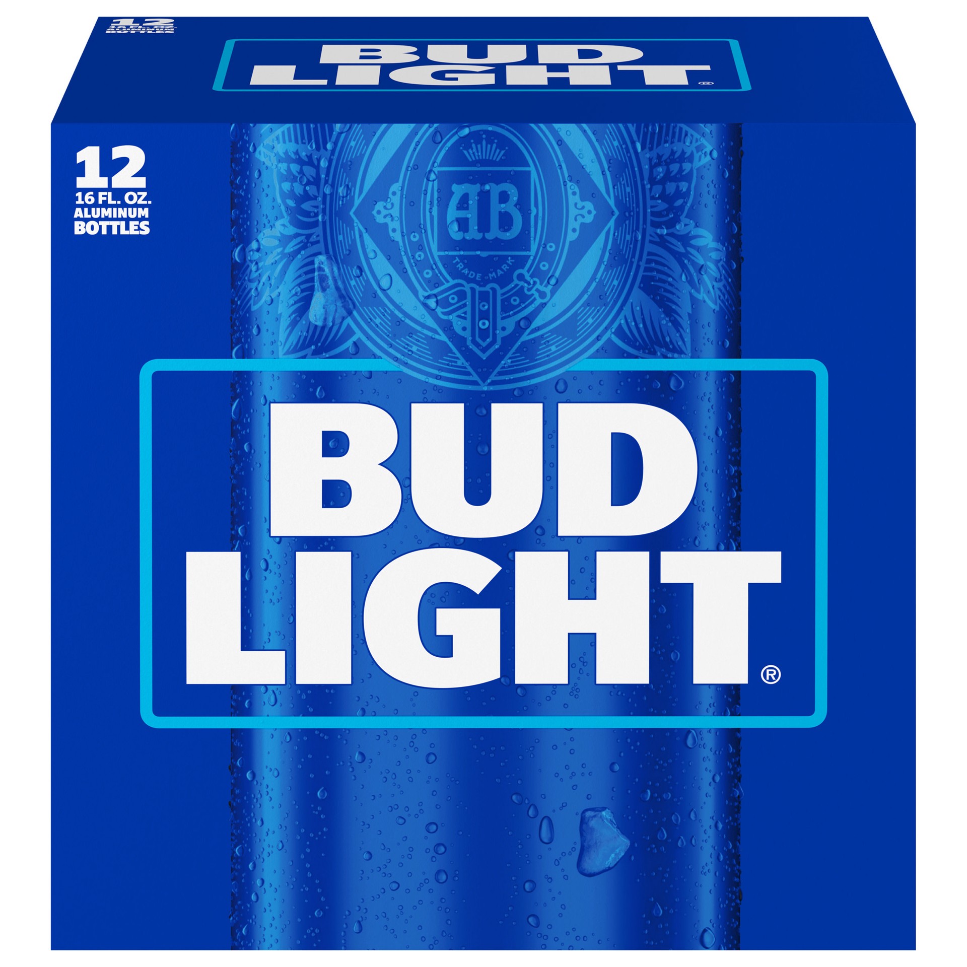 slide 1 of 4, Bud Light Beer, 12 Pack Beer, 16 FL OZ Bottles, 12 ct; 16 oz