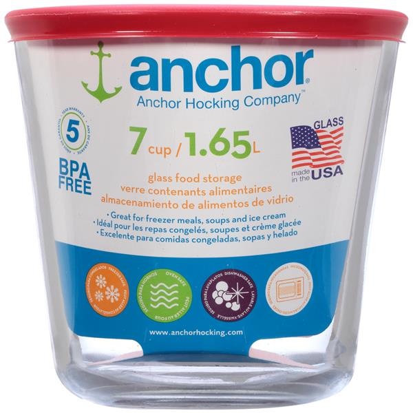 slide 1 of 1, Anchor Hocking 7 Cup Food Storage, 1 ct