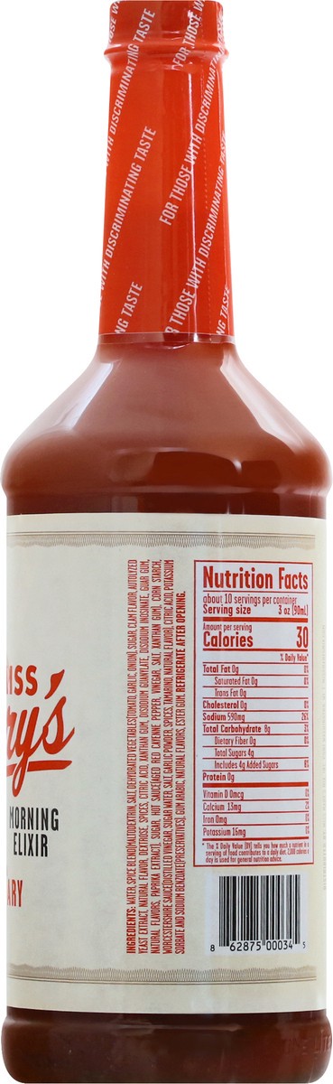 slide 4 of 9, Miss Mary's Premium Mix Bloody Mary Morning Elixir - 32 oz, 32 oz