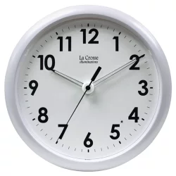 10 Wall Clock with Glowing Hands