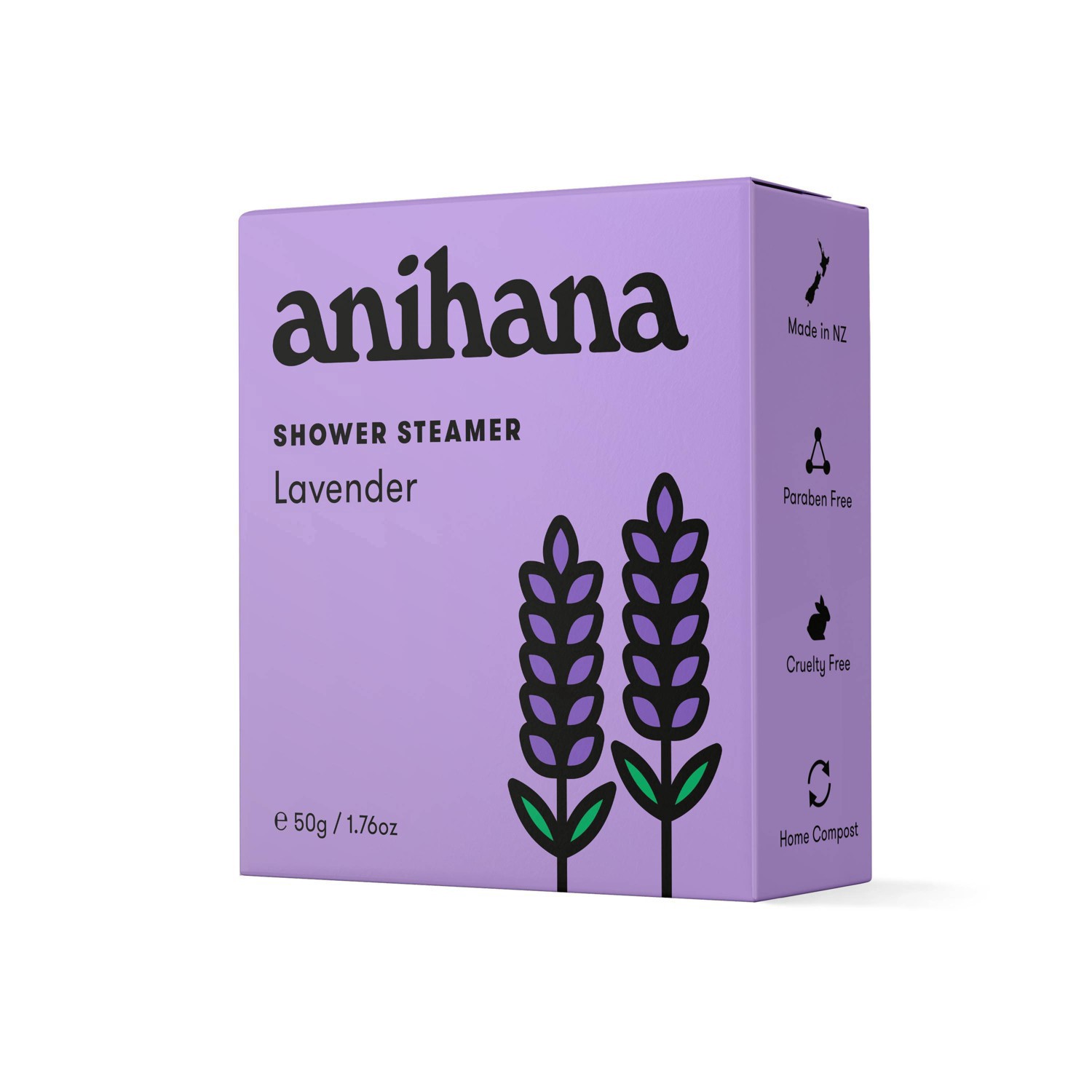 slide 3 of 7, Anihana Lavender Love Shower Steamer 1.76 oz, 1.76 oz