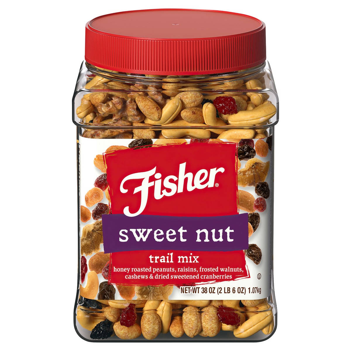 slide 11 of 14, Fisher Sweet Nut Trail Mix, 38 oz