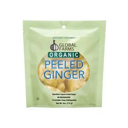Organic Peeled Ginger - 4 OZ