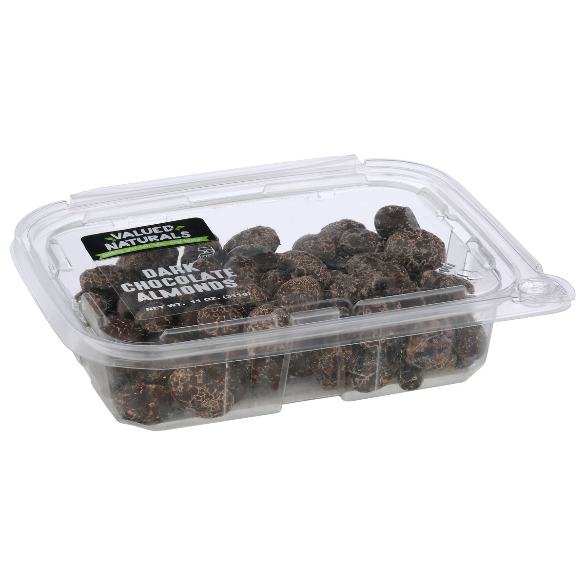 slide 8 of 12, Valued Naturals Dark Chocolate Almonds 11 oz, 11 oz