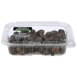 Valued Naturals Dark Chocolate Almonds 11 oz