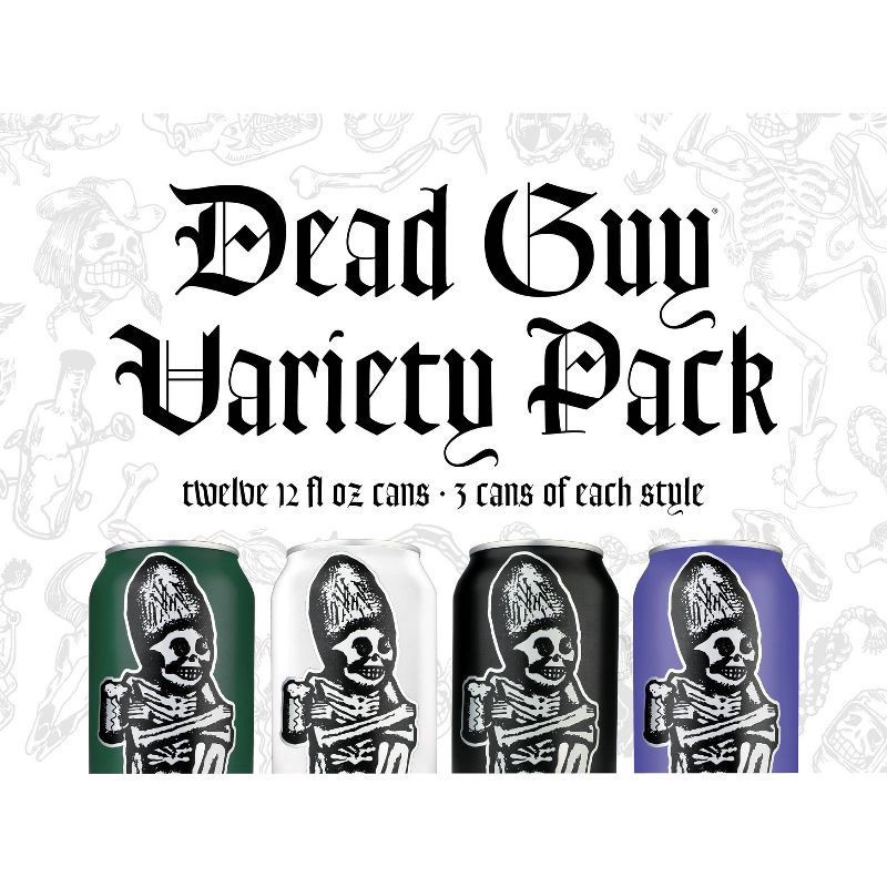 slide 8 of 9, Rogue Dead Guy Variety Pack, 12 ct; 12 fl oz