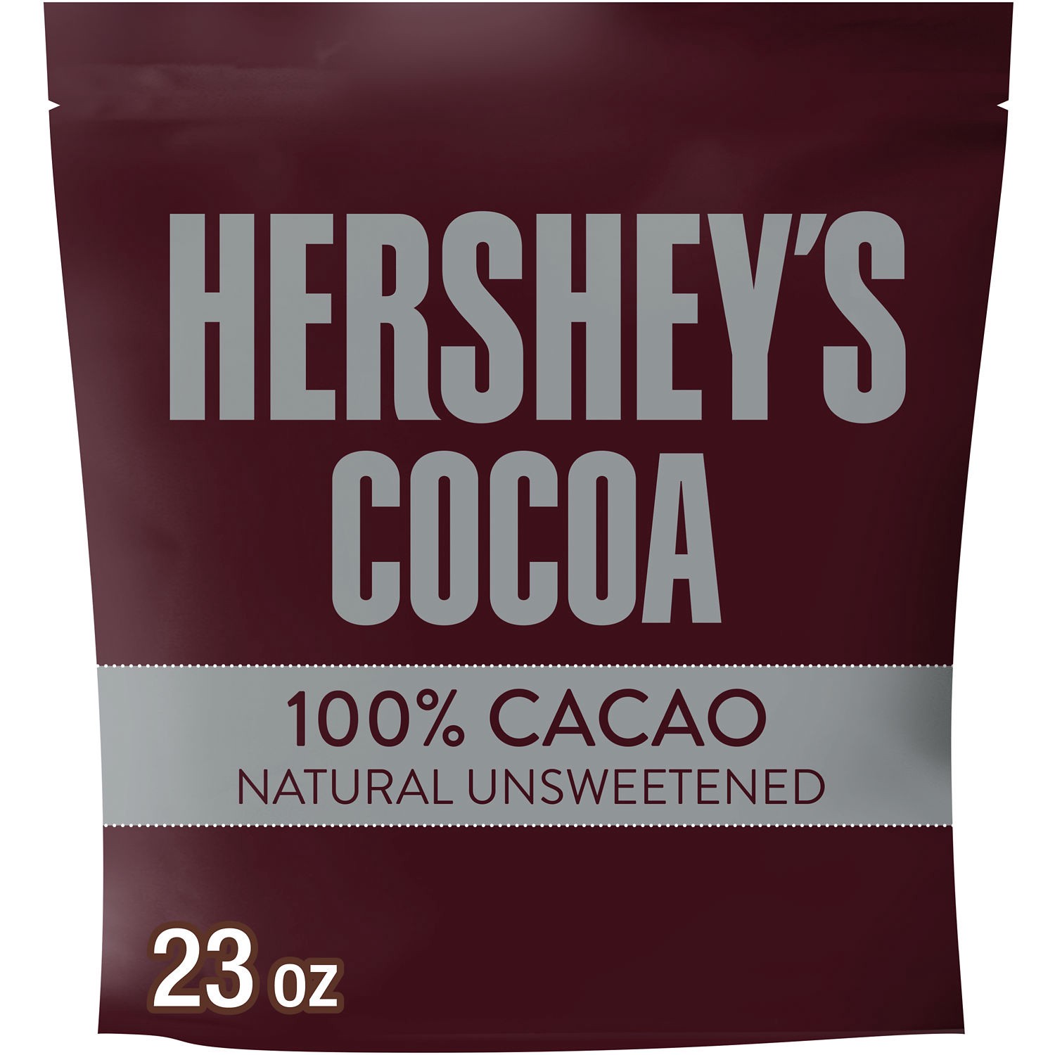 slide 9 of 9, hershey 100 cocoa natr, 23 oz