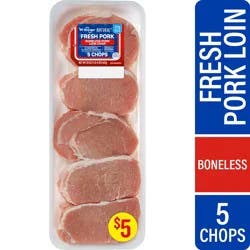 Kroger® Fresh Naturalˆ Pork Loin Chops Boneless