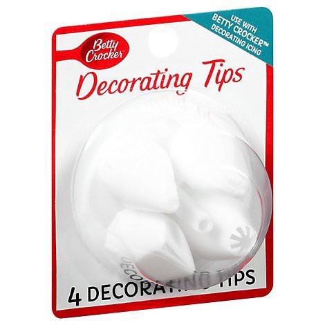 slide 1 of 1, Betty Crocker Decorating Tips Icing Package - Each, 1 ct