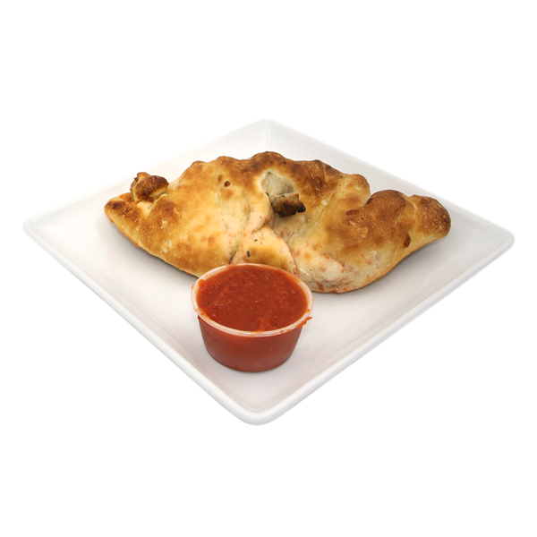 slide 1 of 1, Hy-Vee Italian Pork Sausage Calzone, 14 oz