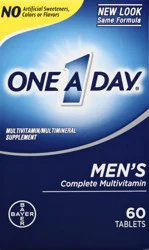 One A Day Tablets Men's Complete Multivitamin 60 ea
