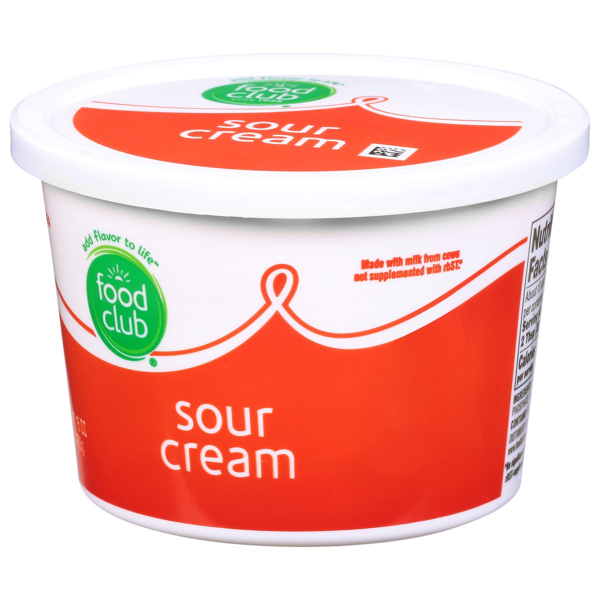 slide 2 of 9, Food Club Sour Cream 16 oz, 16 oz