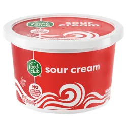 Food Club Sour Cream 16 oz