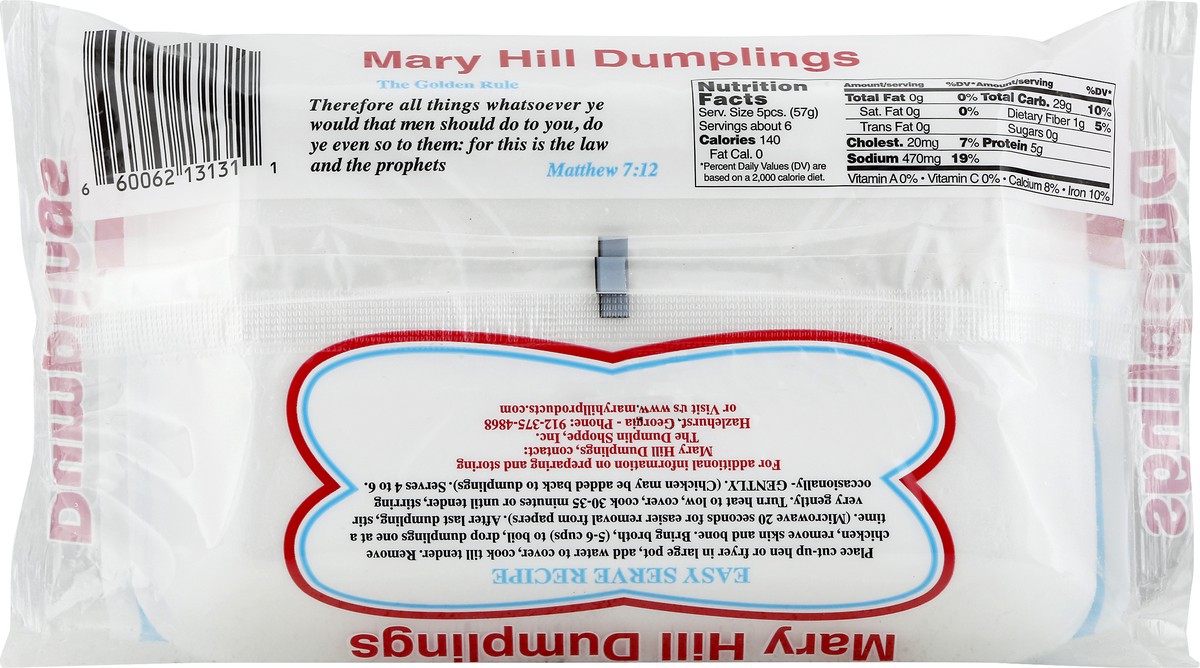 slide 9 of 12, Maryhill Dumpling 12 oz, 12 oz