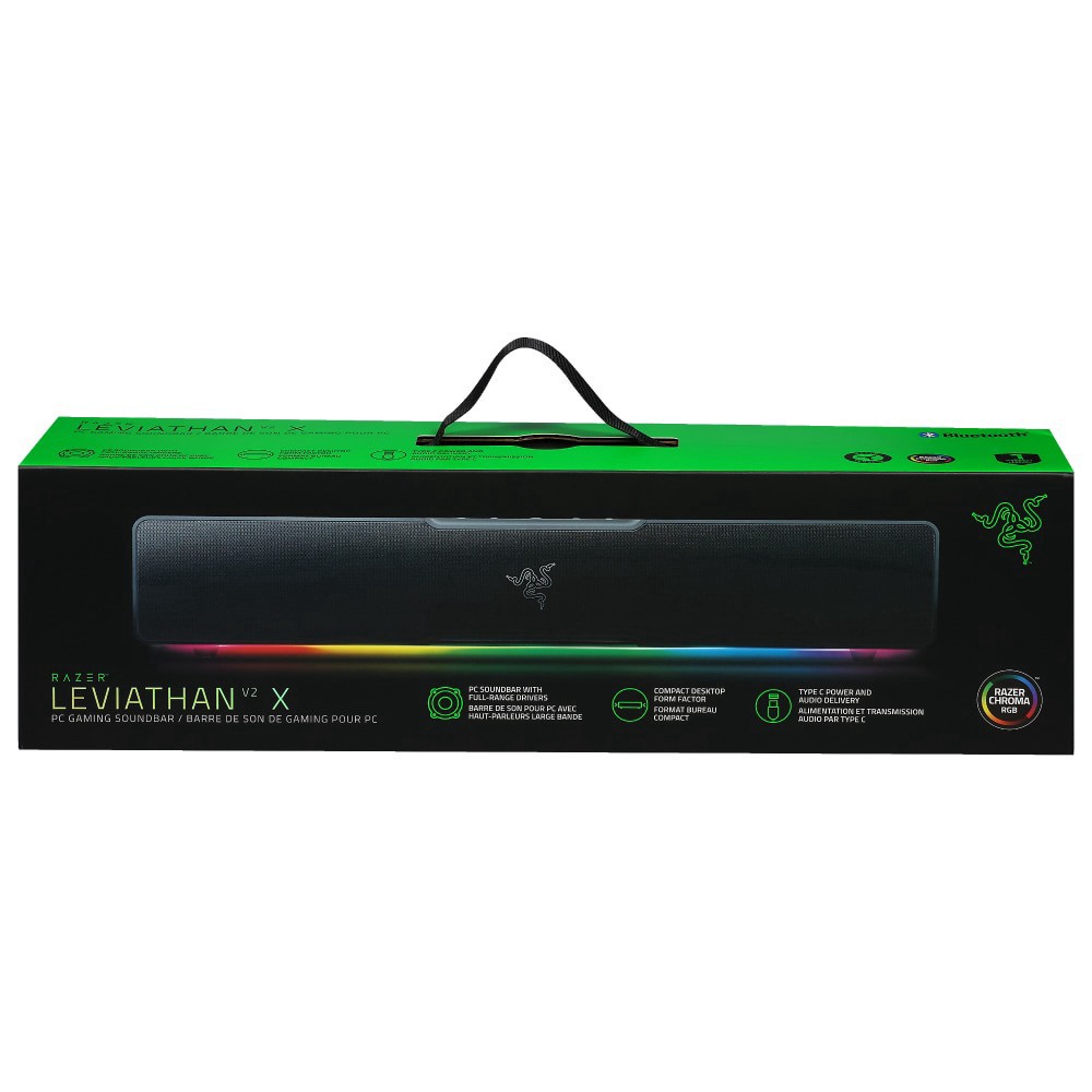 slide 4 of 6, Razer Leviathan V2 X PC Gaming Soundbar 1 ea, 1 ct