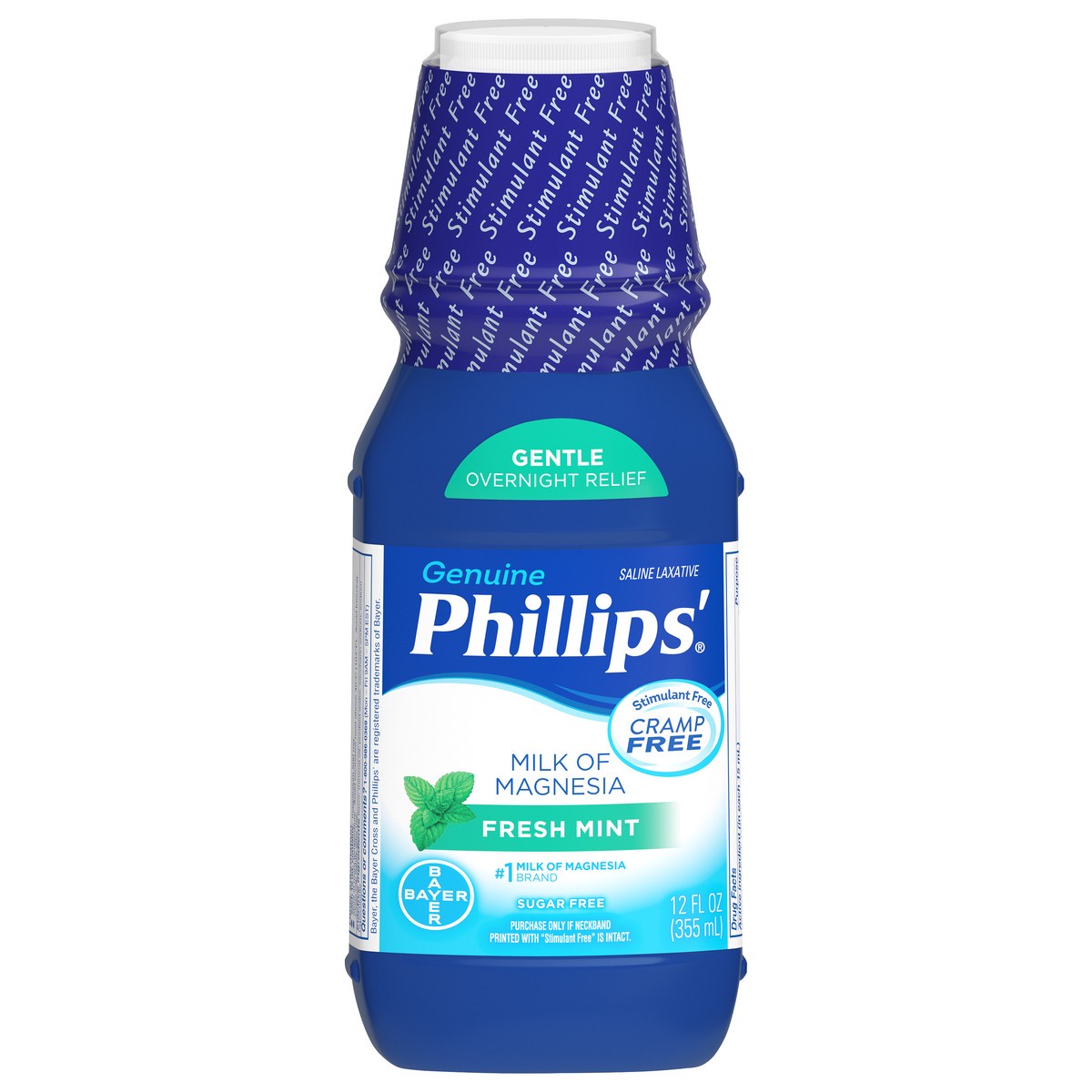 slide 8 of 8, Phillips' Phillips Mint Milk Of Magnesi, 12 fl oz