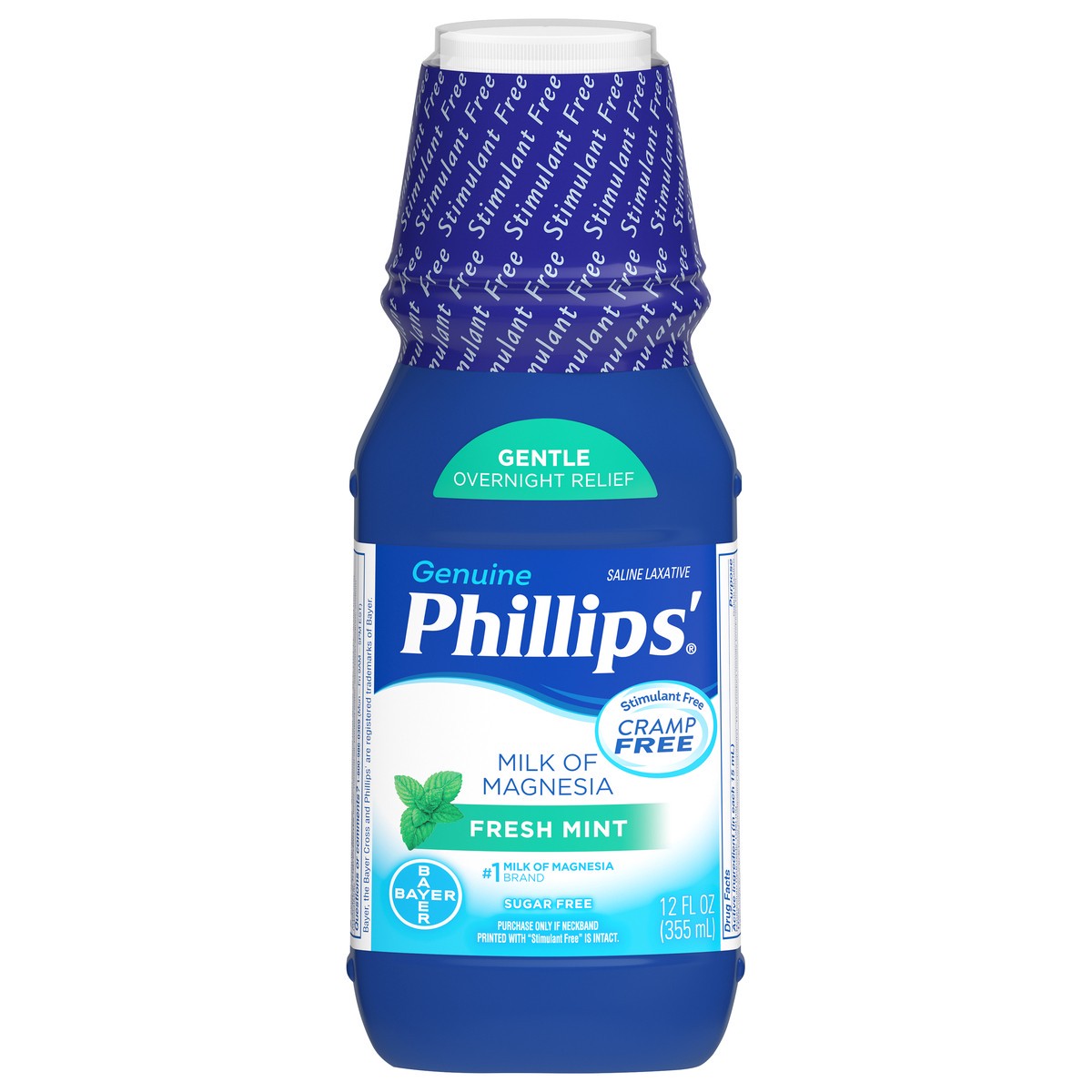 slide 1 of 8, Phillips' Phillips Mint Milk Of Magnesi, 12 fl oz