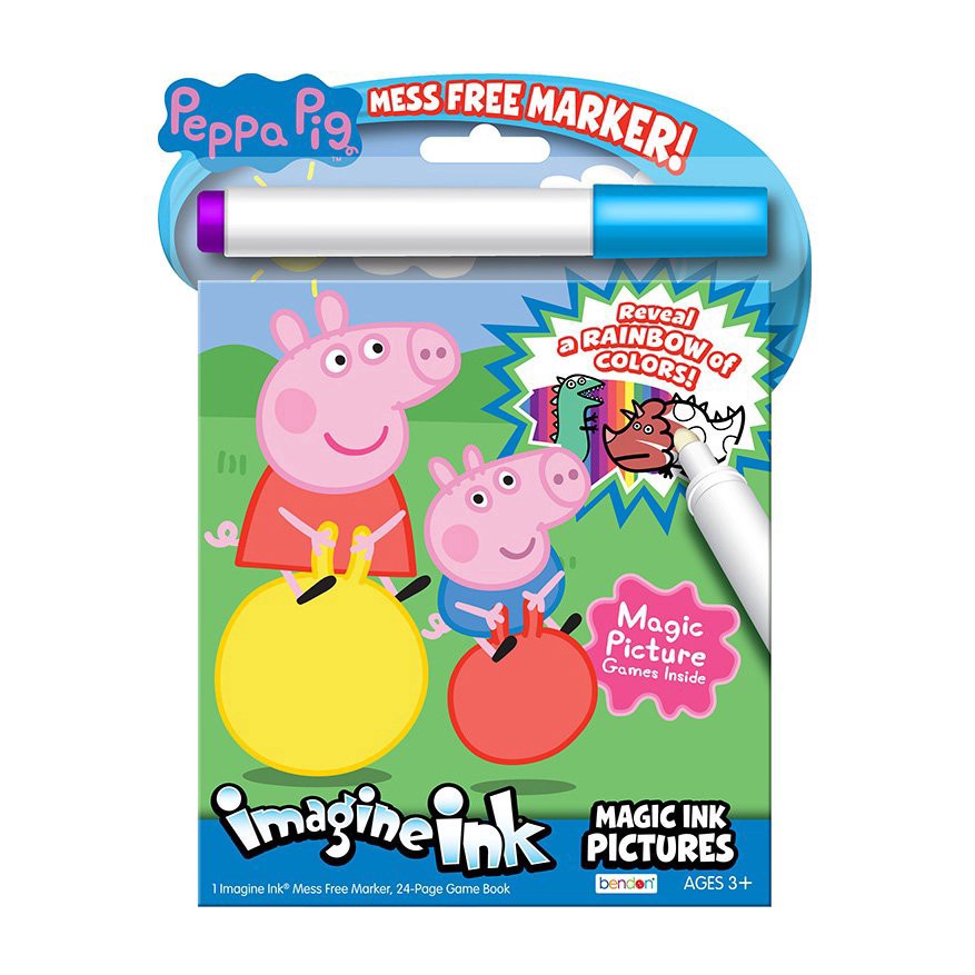 slide 1 of 1, Bendon Peppa Pig Imagine Ink Magic Ink Pictures, 1 ct