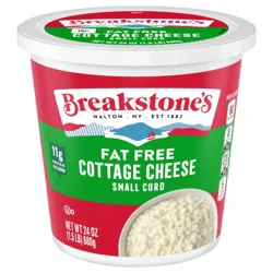 Breakstone's Small Curd Fat Free Cottage Cheese 24 oz