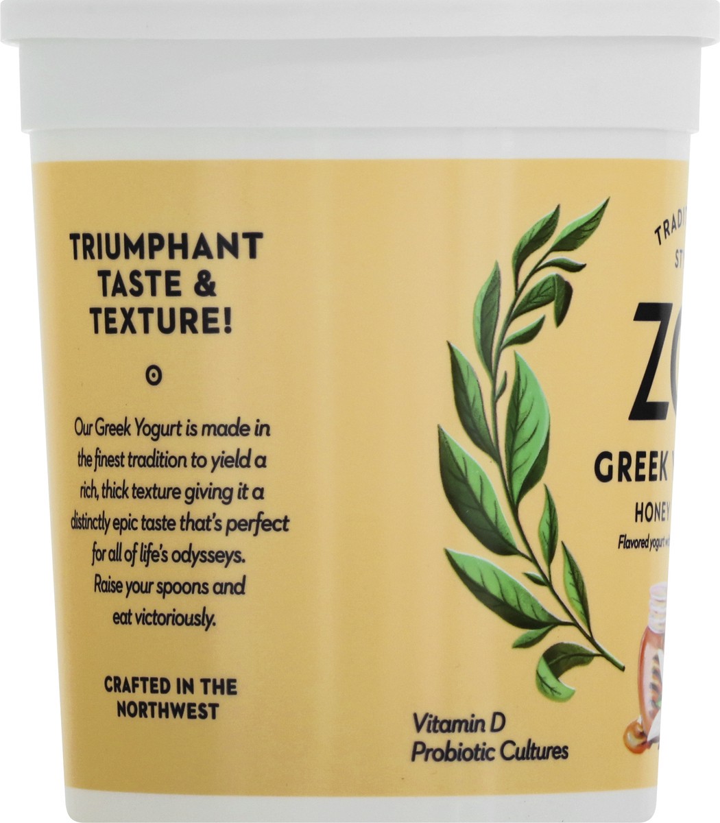slide 3 of 13, Zoi Traditional Style Greek Honey Vanilla Yogurt 32 oz, 