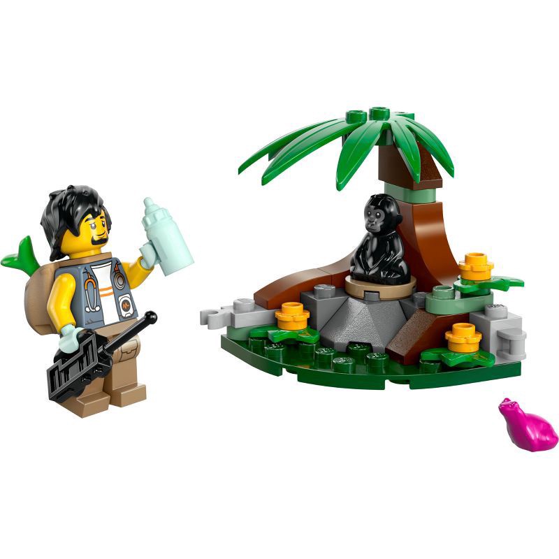 slide 5 of 5, LEGO City Baby Gorilla Encounter 30665, 1 ct
