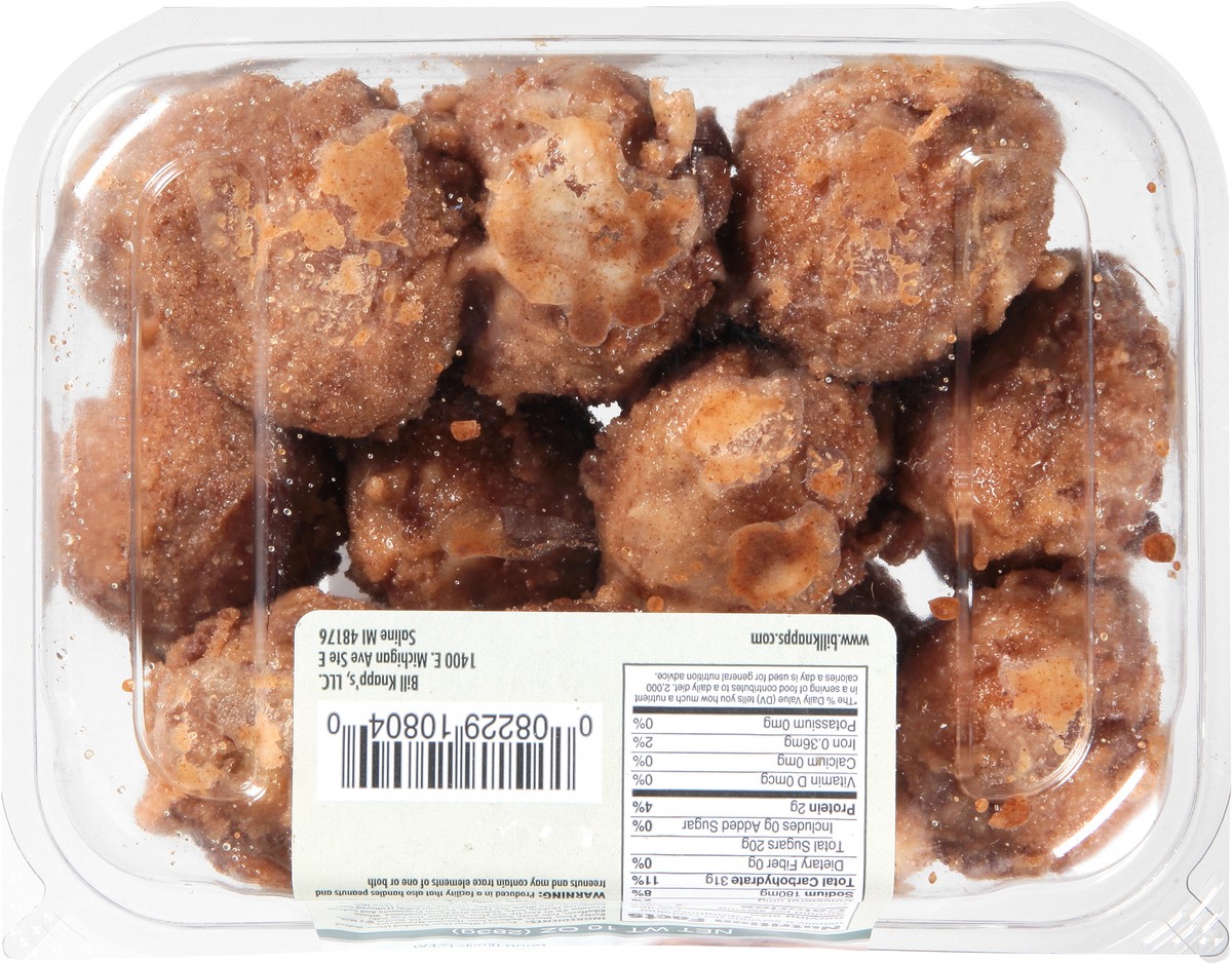 slide 5 of 9, Bill Knapp's Cinnamon Sugar Doughnut Holes 10 oz, 