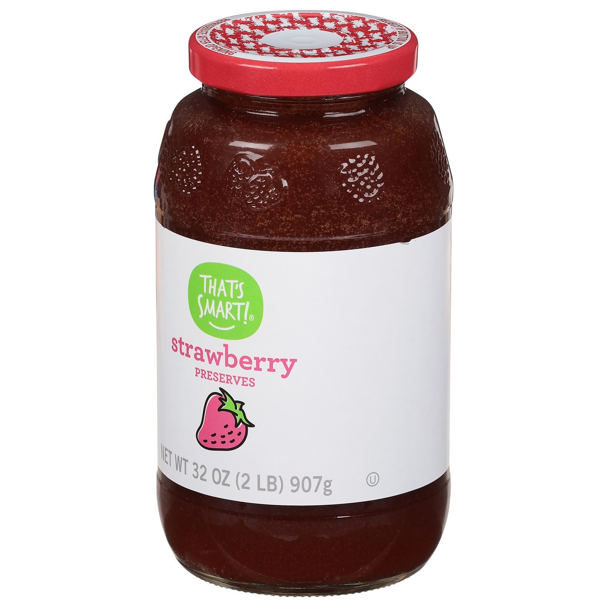 slide 7 of 13, That's Smart! Strawberry Preserves 32 oz, 32 oz