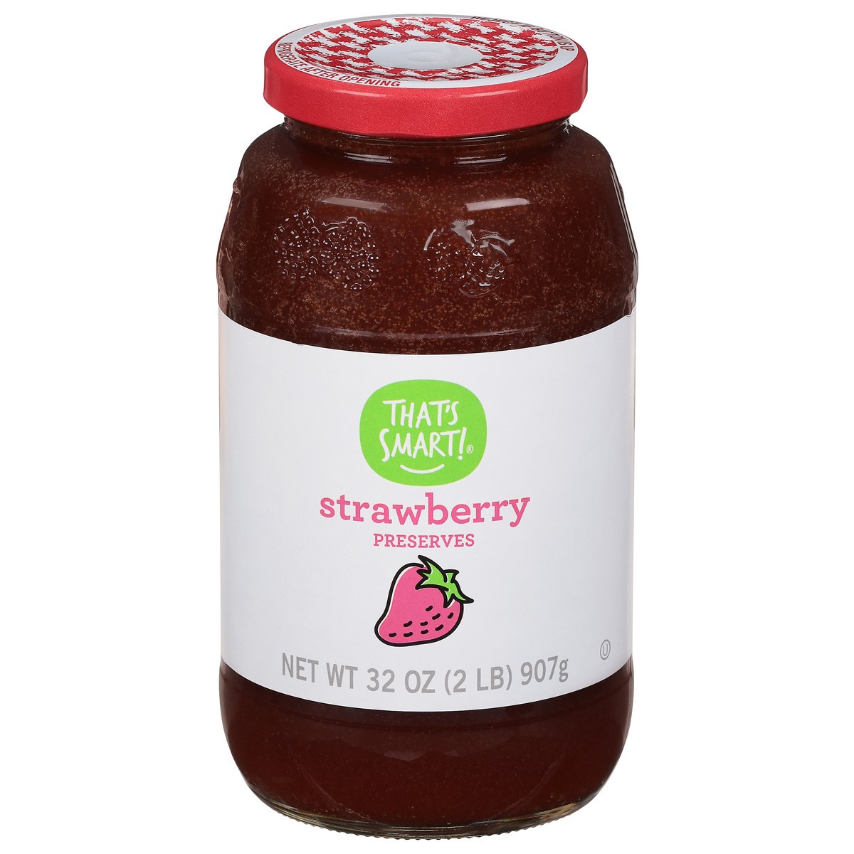 slide 1 of 13, That's Smart! Strawberry Preserves 32 oz, 32 oz